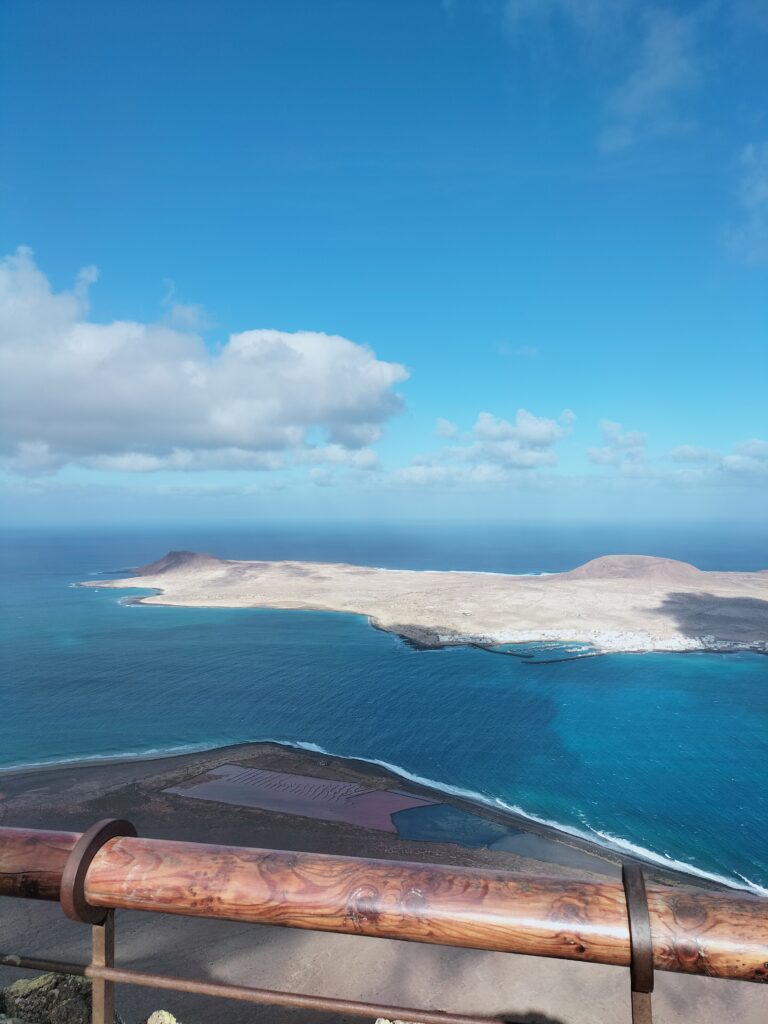 View of Isla Graciosa from Mirador del Rio.