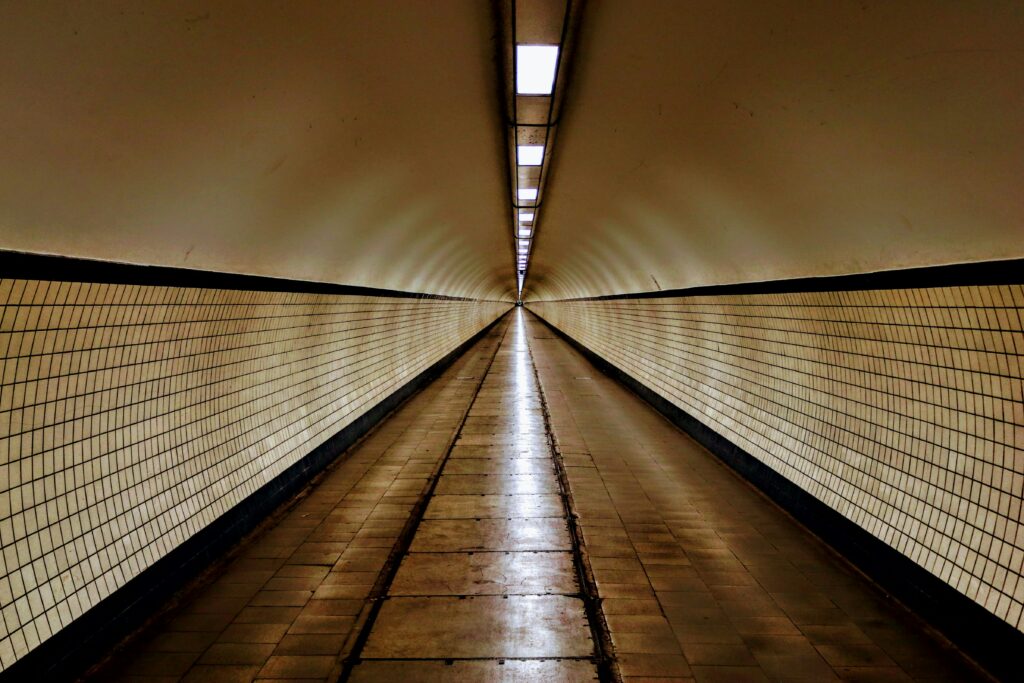 Tunnel under the Scheldt.