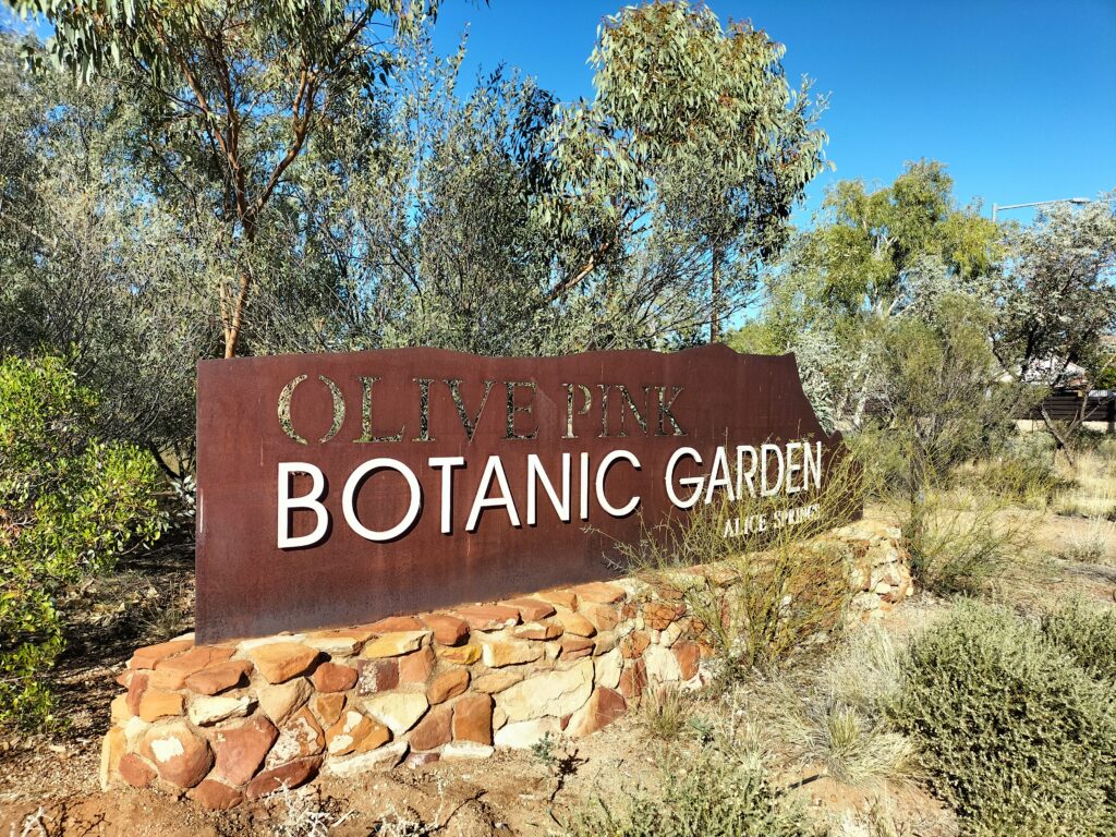 Olive Pink Botanic Garden in Alice Springs.