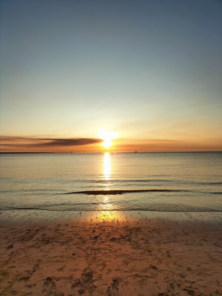 Sunset on Mindil Beach.