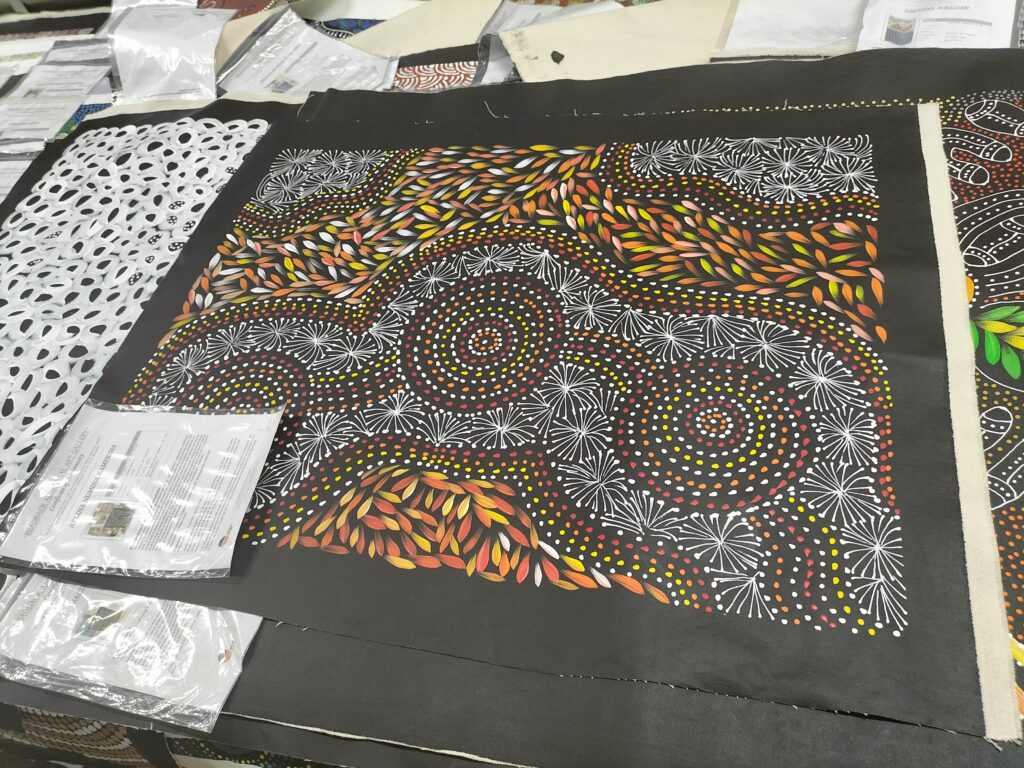 A different piece of aboriginal art.