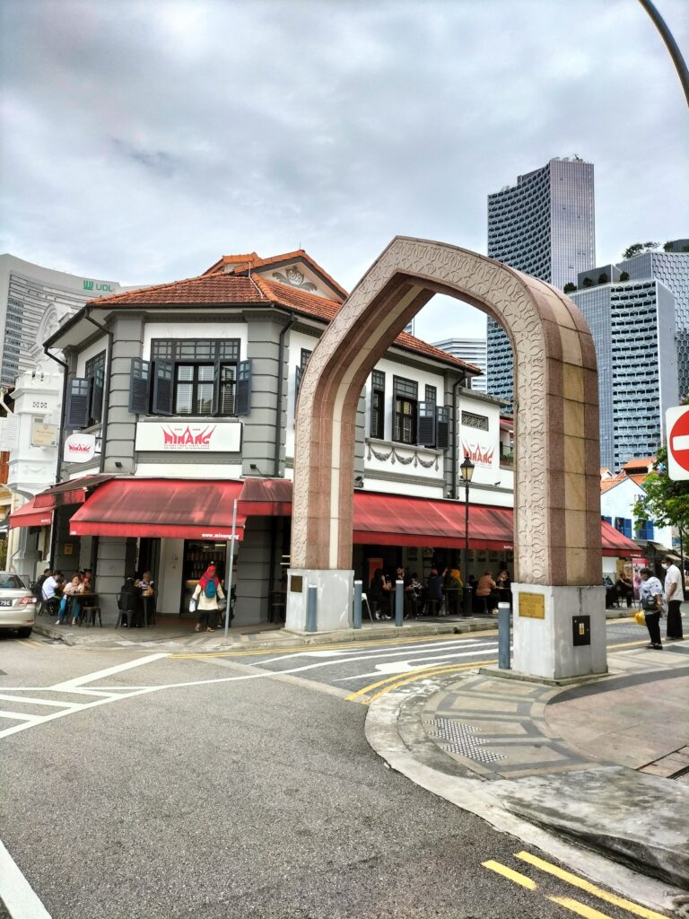 One of the entrances of Arab Street.