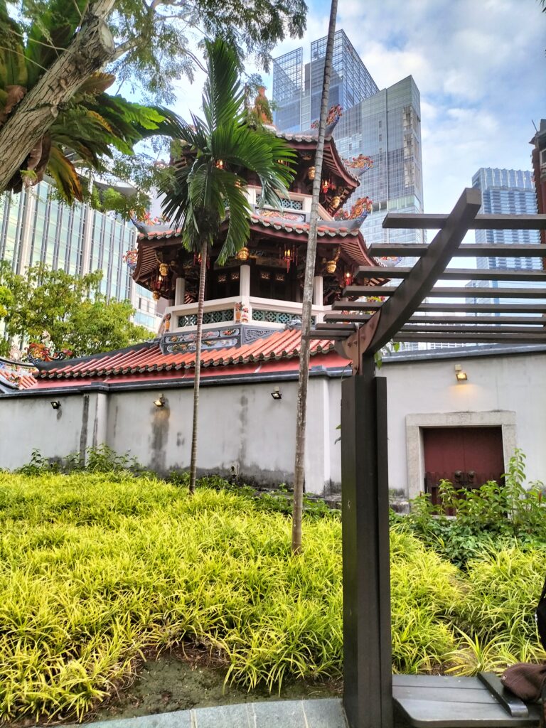 Temple inside China Town.