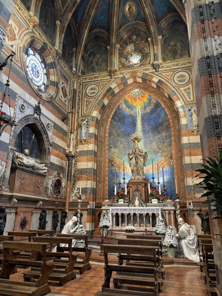 Chapel inside the Basilica.