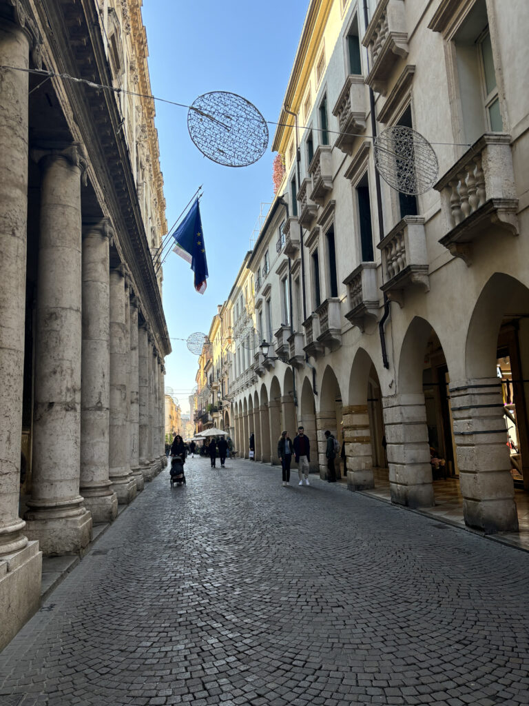 View of Corso Palladio.