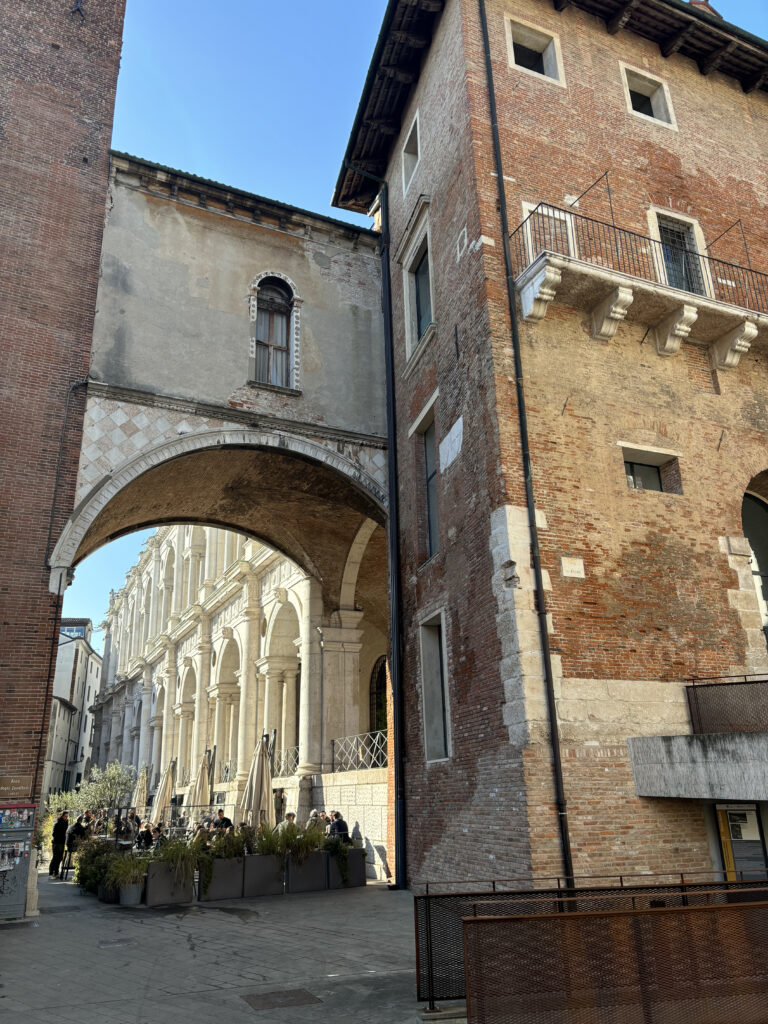 A glimpse of the Basilica Palladiana.