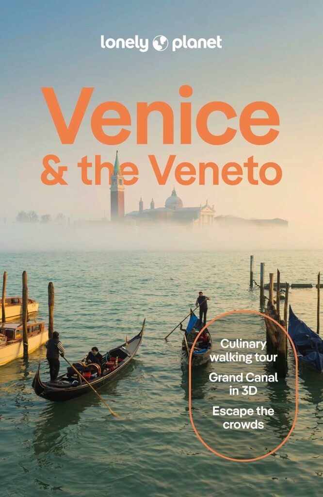 Cover of Venice and the Veneto Lonely Planet.