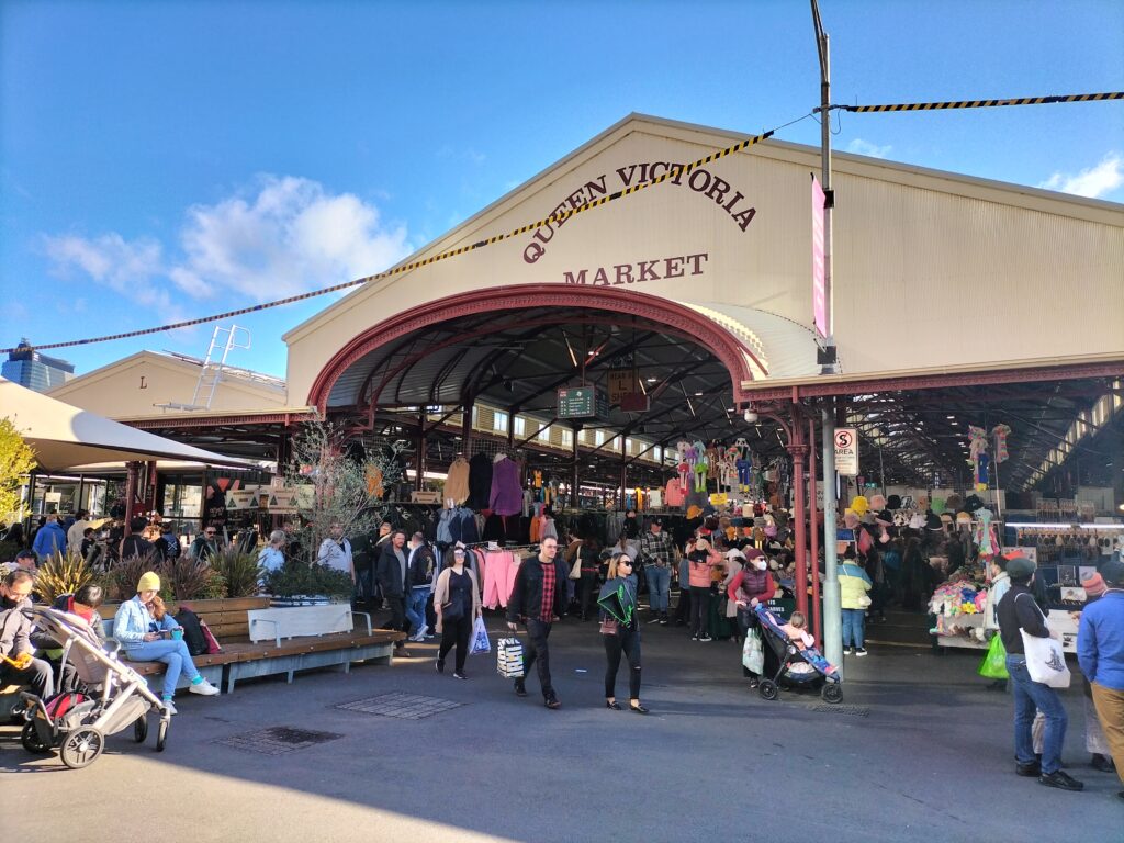 The main entrance of Queen Victoria Market. What to See in Melbourne in 4 Days