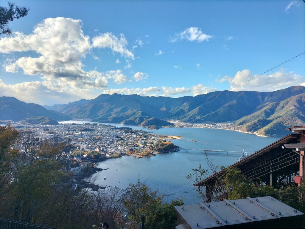 View from the cable car.